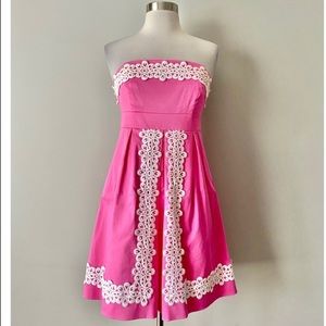 Lilly Pultizer Strapless Dress